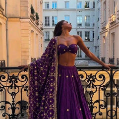 HO Silk Gota Lehenga