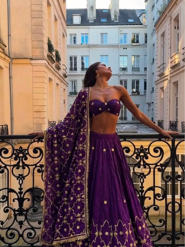 HO Silk Gota Lehenga