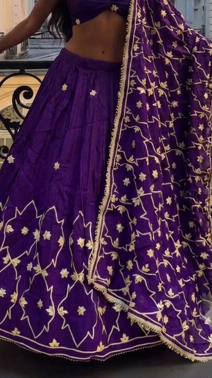 HO Silk Gota Lehenga