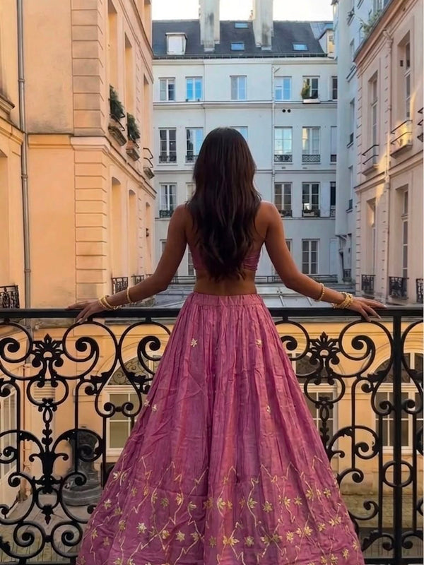 HO Silk Gota Lehenga
