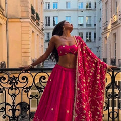 HO Silk Gota Lehenga