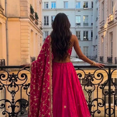 HO Silk Gota Lehenga