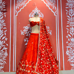 HO Silk Gota Lehenga