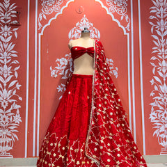 HO Silk Gota Lehenga