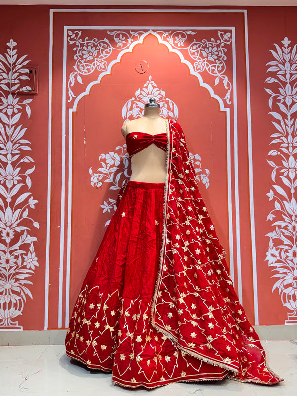 HO Silk Gota Lehenga