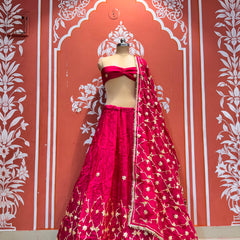 HO Silk Gota Lehenga