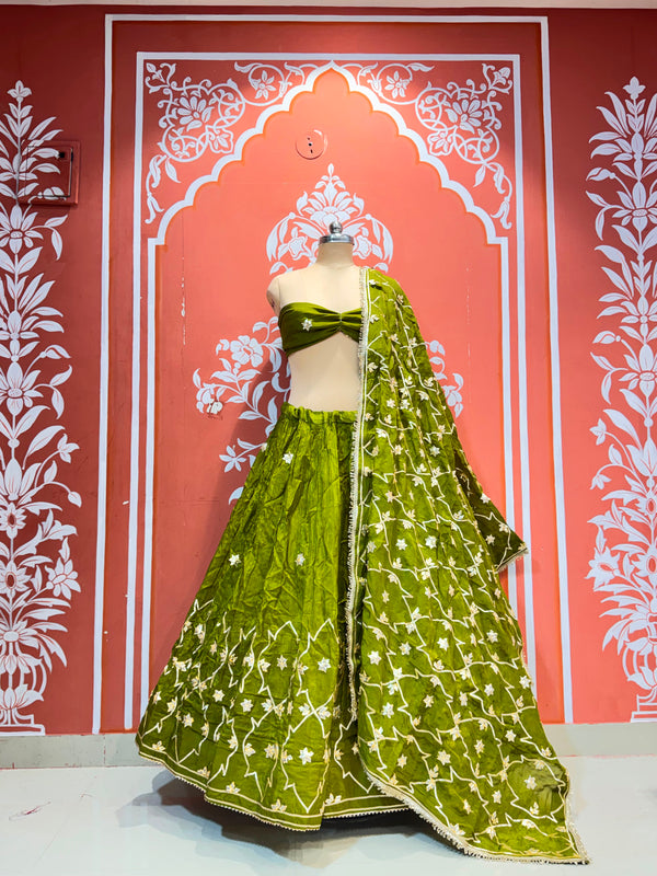 HO Silk Gota Lehenga
