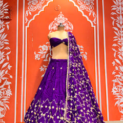 HO Silk Gota Lehenga