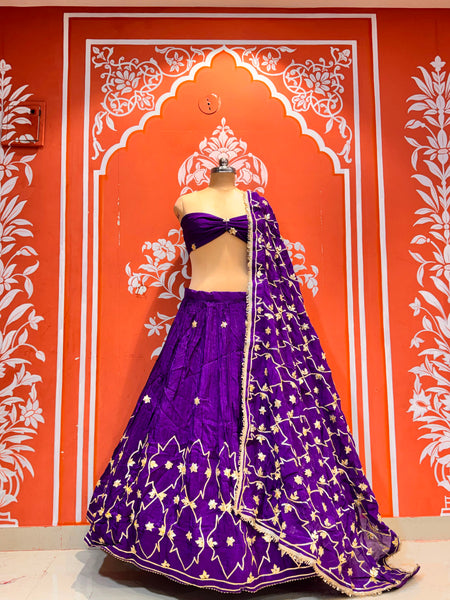 HO Silk Gota Lehenga