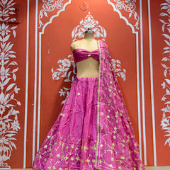HO Silk Gota Lehenga