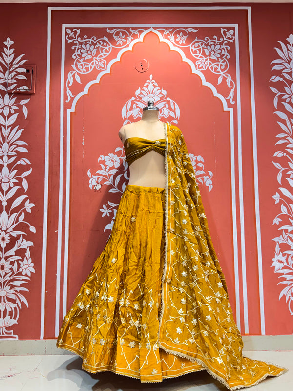 HO Silk Gota Lehenga