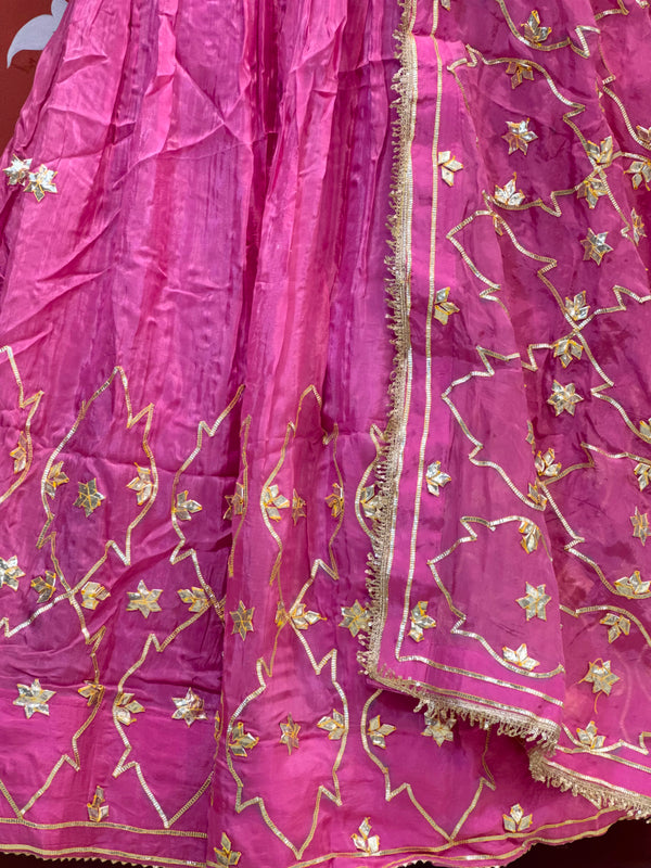 HO Silk Gota Lehenga