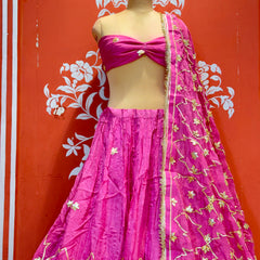 HO Silk Gota Lehenga