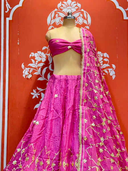 HO Silk Gota Lehenga