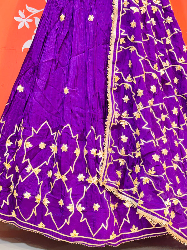 HO Silk Gota Lehenga