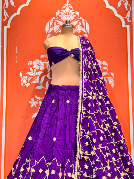HO Silk Gota Lehenga