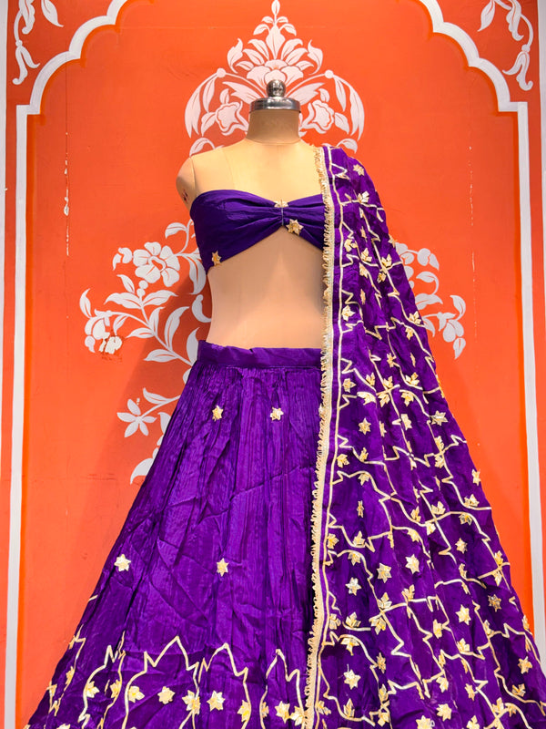 HO Silk Gota Lehenga