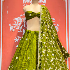 HO Silk Gota Lehenga