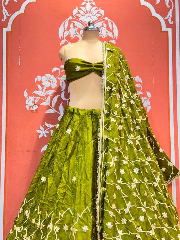 HO Silk Gota Lehenga