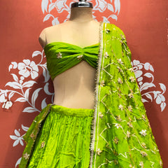 HO Silk Gota Lehenga