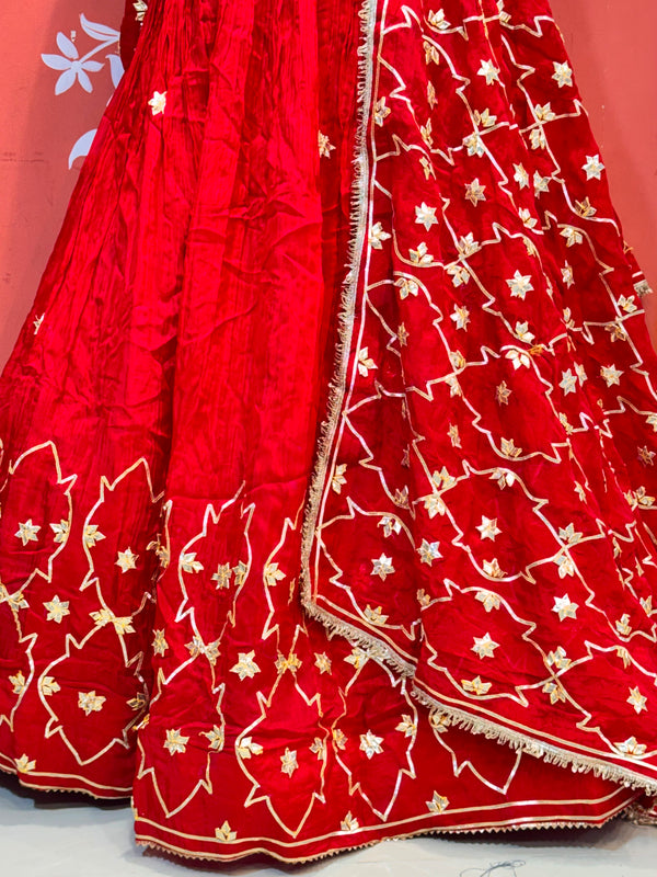 HO Silk Gota Lehenga