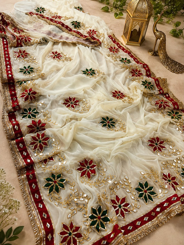 Flower Saree