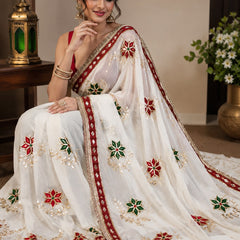 Flower Saree