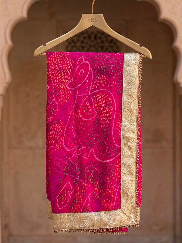 Bandhej Saree