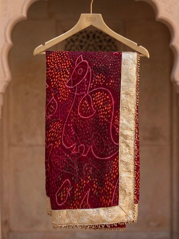 Bandhej Saree