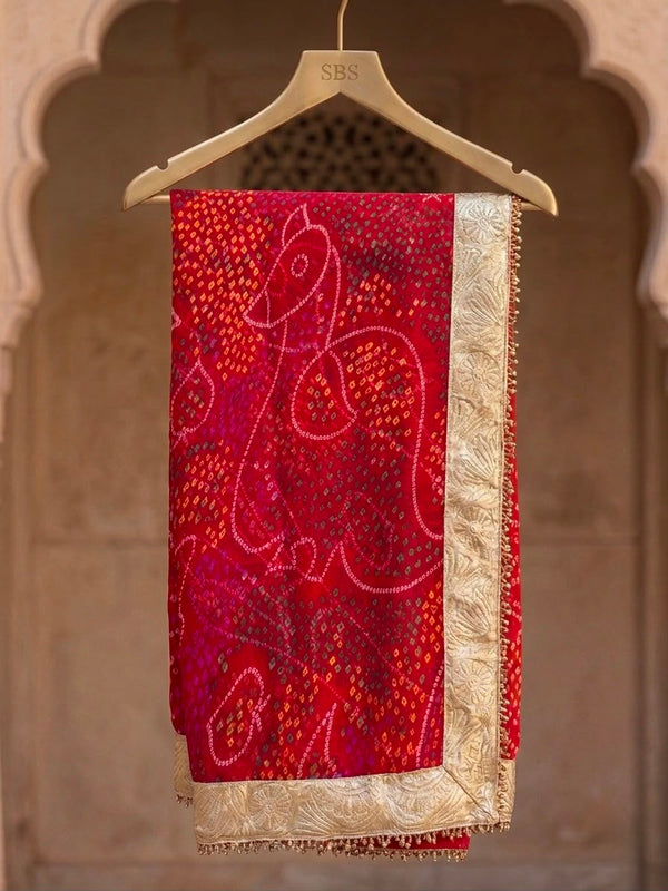 Bandhej Saree