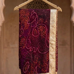 Bandhej Saree