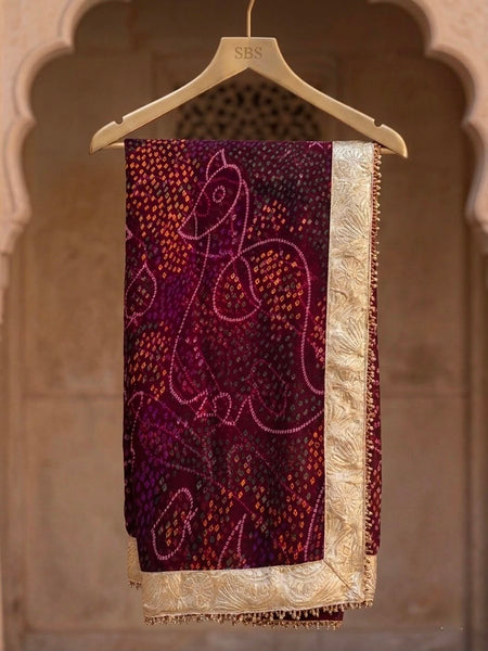 Bandhej Saree