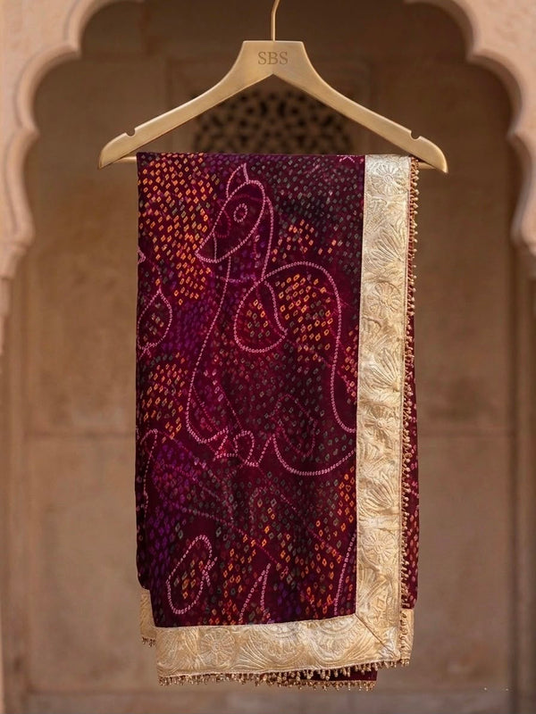 Bandhej Saree