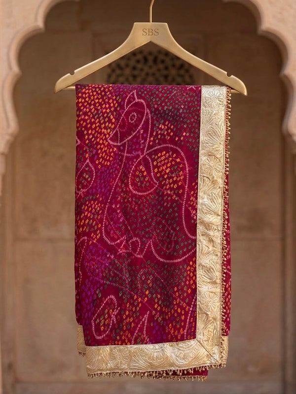 Bandhej Saree