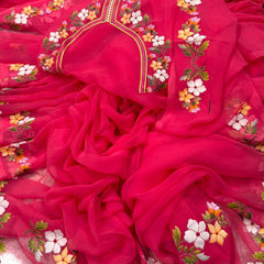 Embroidered Saree