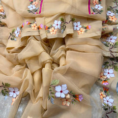 Embroidered Saree