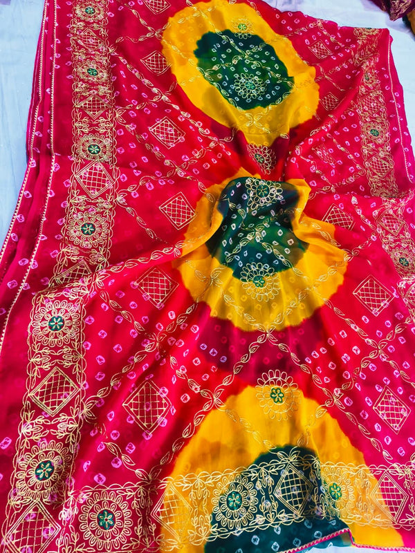 Rajwadi Saree