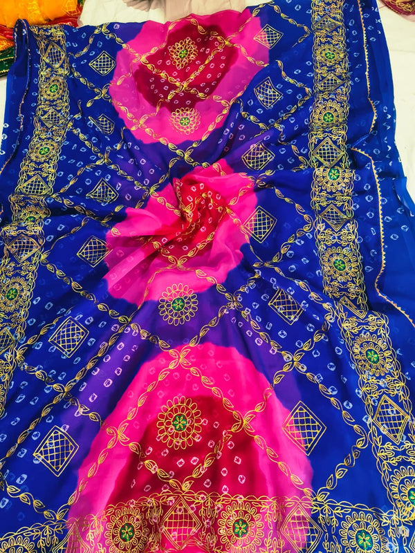 Rajwadi Saree