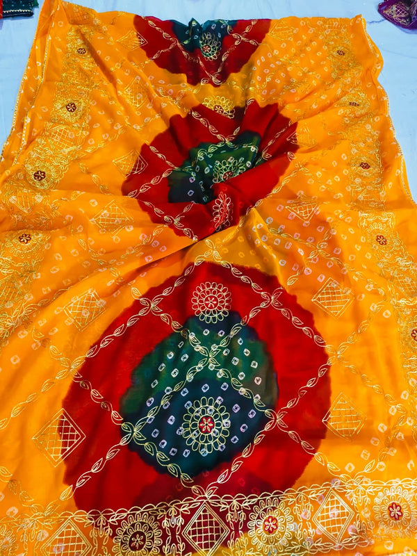 Rajwadi Saree