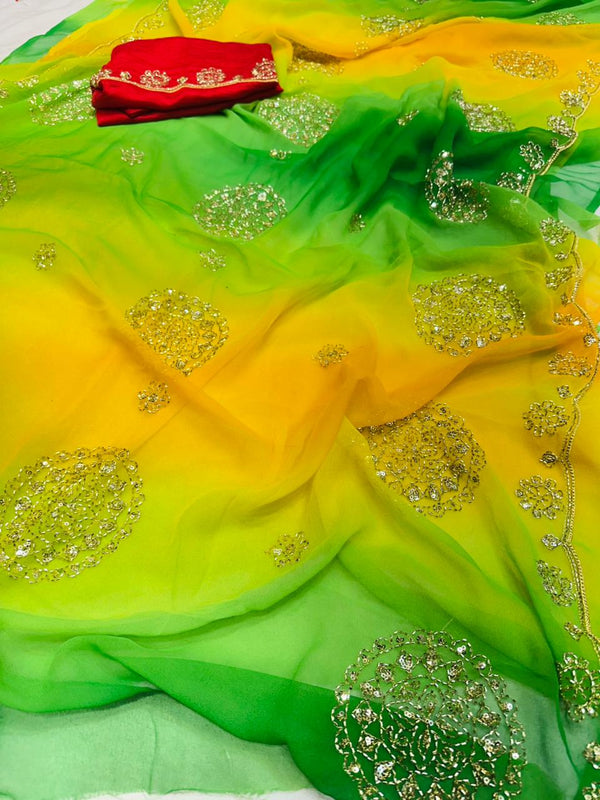Rajwadi Saree