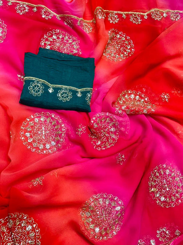 Rajwadi Saree