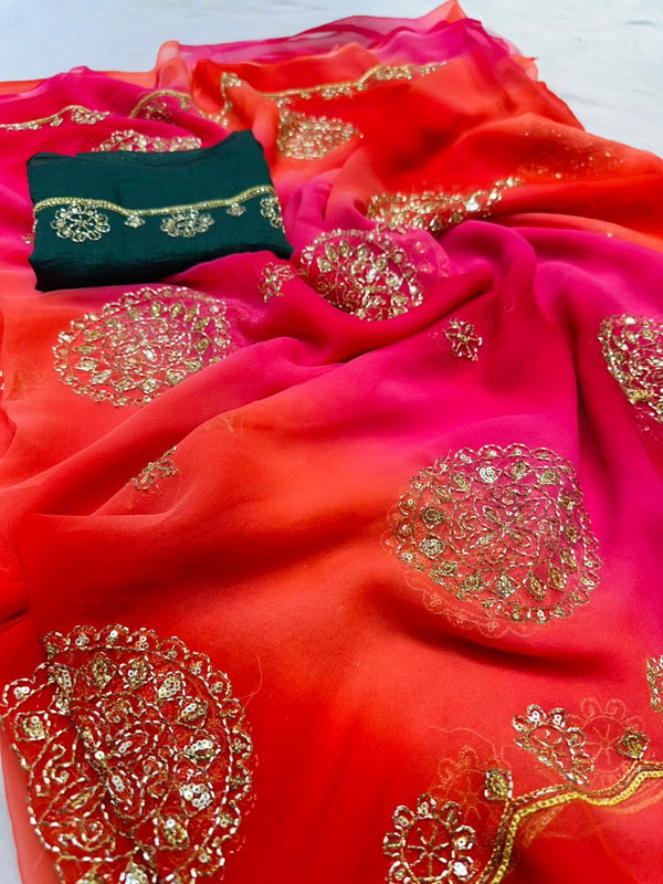 Rajwadi Saree