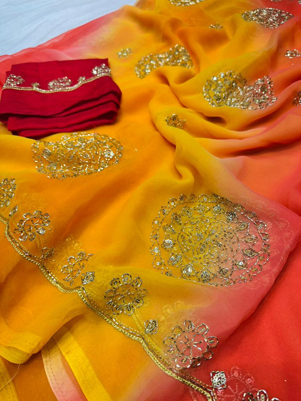 Rajwadi Saree