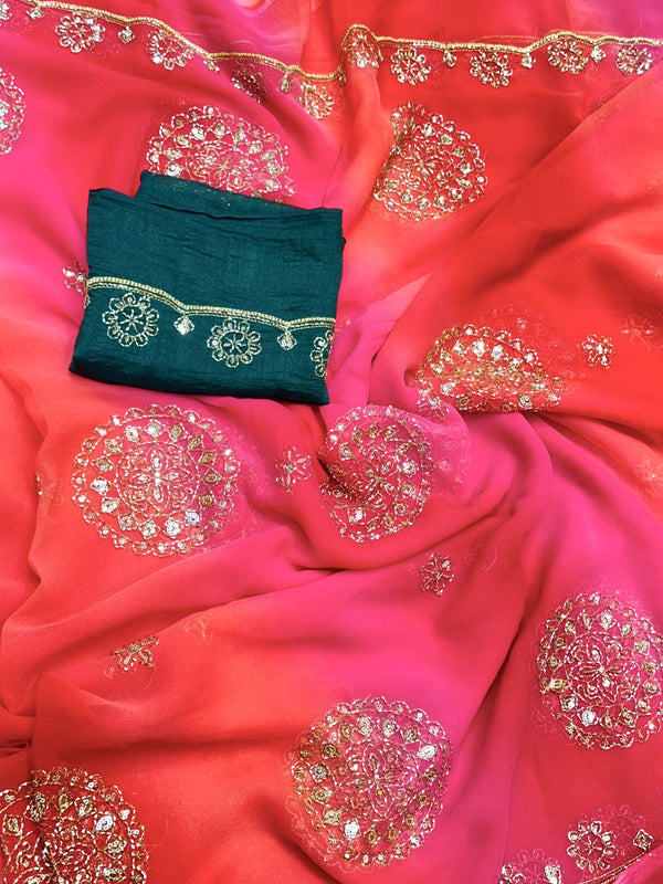 Rajwadi Saree