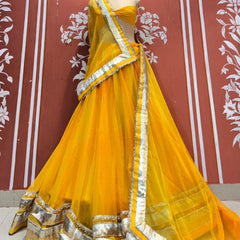 Garba Bandhej Lehenga