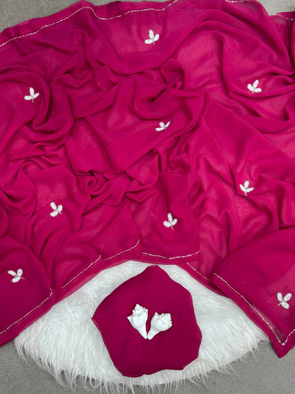 Chiffon Saree