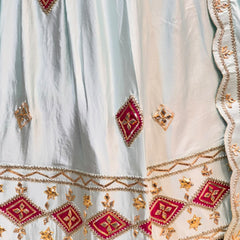 Gajji Soft Satin Silk Lehenga