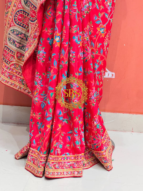 Premium Banarasi Silk Saree
