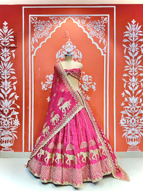 Rajwadi Lehenga