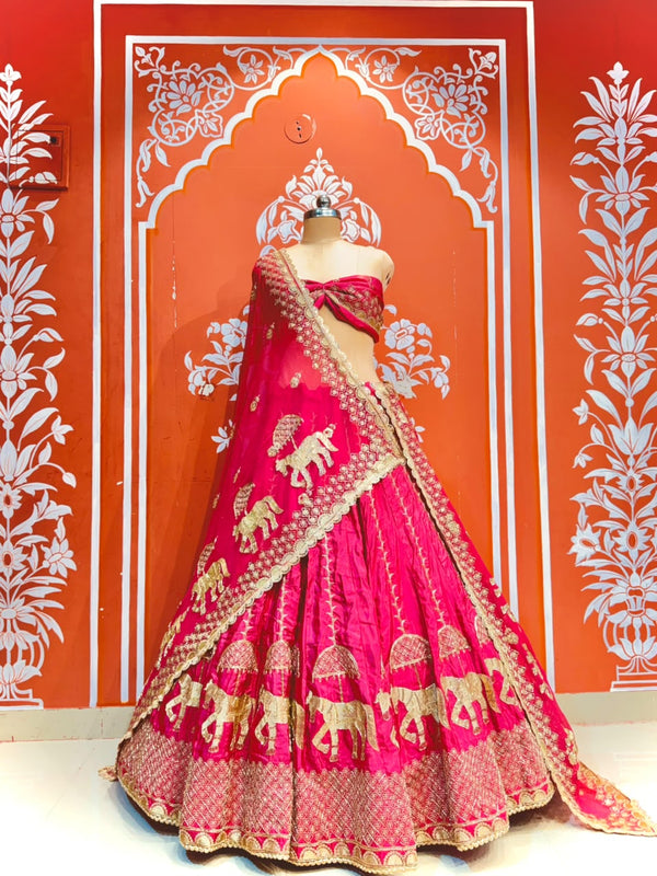 Rajwadi Lehenga